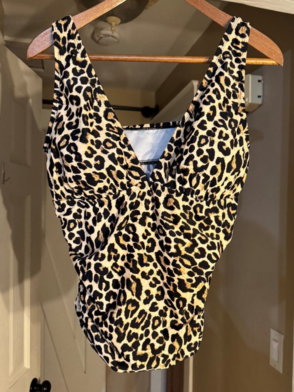 Women's Sonnet Shores Leopard Swim Top